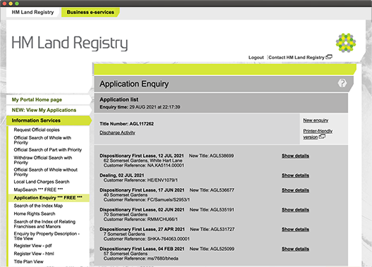 hm land registry business plan